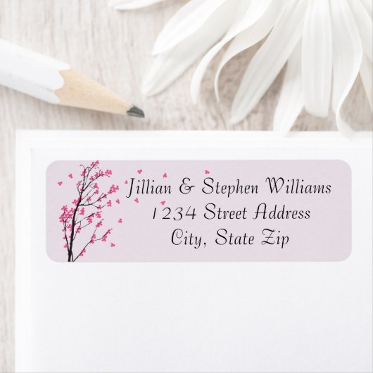 Cherry Blossom Stem - Return Address Labels (Insitu)