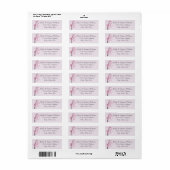 Cherry Blossom Stem - Return Address Labels (Full Sheet)