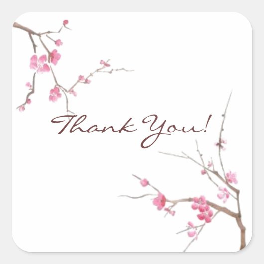 Cherry Blossom Sticker - (Voorkant)