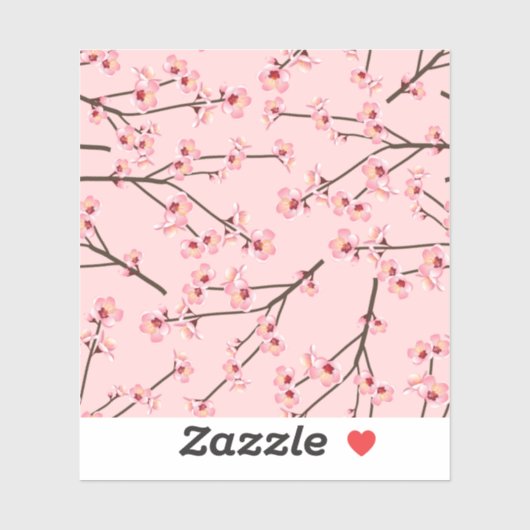 Cherry Blossom Sticker (Vel)
