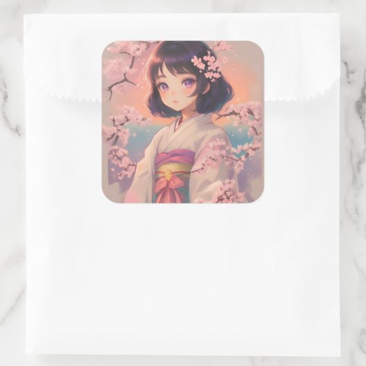  Cherry Blossom Sticker (Tas)