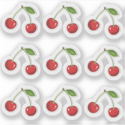 Cherry Blossom Stickers for Spring  (Voorkant)