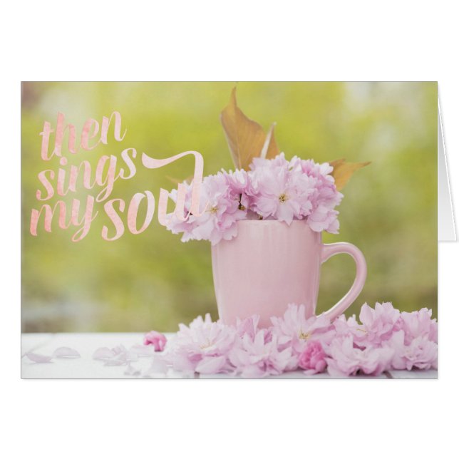 Cherry Blossom Stilllife Spring Text (Voorkant Horizontaal)