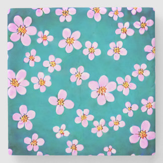 Cherry Blossom Stone Onderzetter
