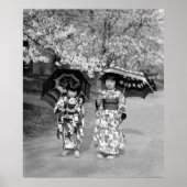 Cherry Blossom Stroll, 1925 Poster (Voorkant)