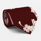 Cherry Blossom Stropdas (Opgerold)