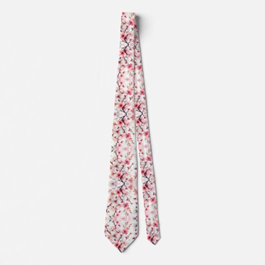 Cherry Blossom Stropdas (Voorkant)