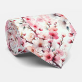 Cherry Blossom Stropdas (Opgerold)