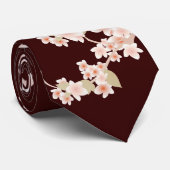 Cherry Blossom Stropdas (Opgerold)