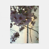 Cherry Blossom Sunset in Washington DC Fleece Deken (Voorkant)