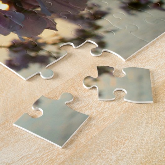 Cherry Blossom Sunset in Washington DC Legpuzzel (Zijkant)