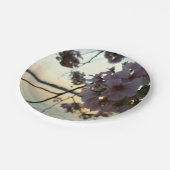 Cherry Blossom Sunset in Washington DC Papieren Bordje (Gekanteld)