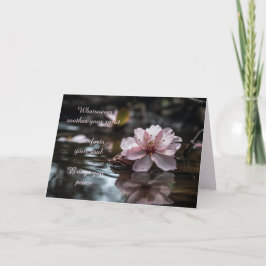 CHERRY BLOSSOM SYMPATHIEKAART BEDANKKAART
