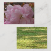 Cherry Blossom Sympathy Card Notitiekaartje (Voorkant / Achterkant)