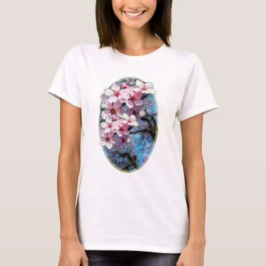 Cherry blossom t-shirt (Voorkant)