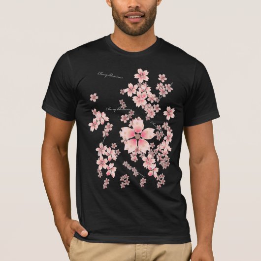 Cherry blossom t-shirt (Voorkant)