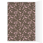 Cherry Blossom Tafelnummer Kaart (Binnen (Links))