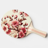 Cherry Blossom Tafeltennisbatje (Zijkant)