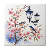 Cherry Blossom Tegeltje (Voorkant)