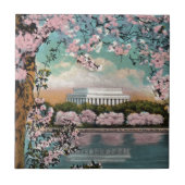 Cherry Blossom Tegeltje (Voorkant)