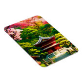 Cherry Blossom Temple Magneet (Rechterzijde)