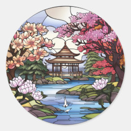 Cherry Blossom & Temple Sticker Collectie