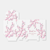 Cherry Blossom Thank You Baby Shower  Bedankdoosjes (Uitgevouwen)