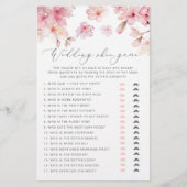 Cherry Blossom The bruiloft shoe game (Voorkant)