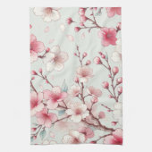Cherry Blossom Theedoek (Verticaal)