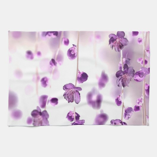 Cherry blossom theedoek (Horizontaal)