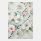 Cherry Blossom Theedoek (Verticaal)