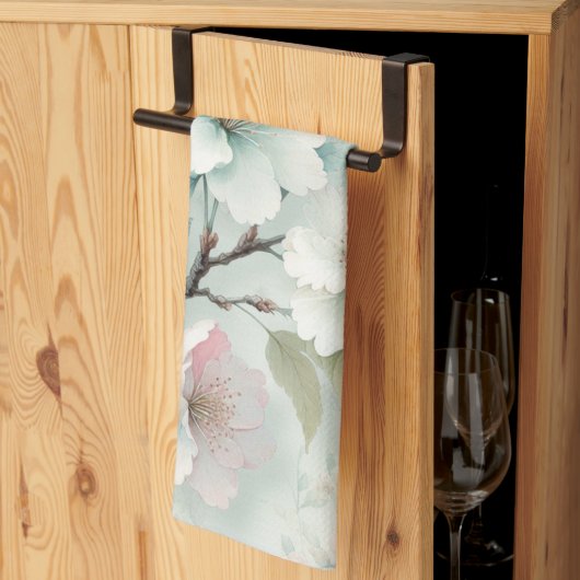 Cherry Blossom Theedoek (Derde Gevouwen)