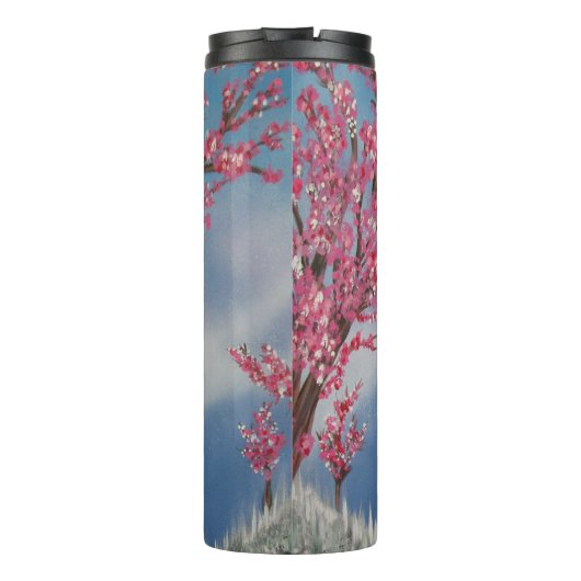 Cherry Blossom Thermosbeker (Achterkant)