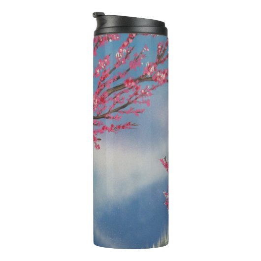 Cherry Blossom Thermosbeker (Geroteerd rechts)