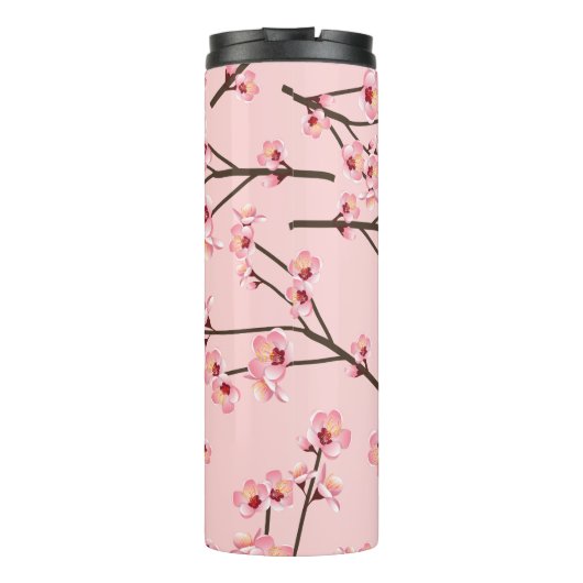 Cherry Blossom Thermosbeker (Achterkant)