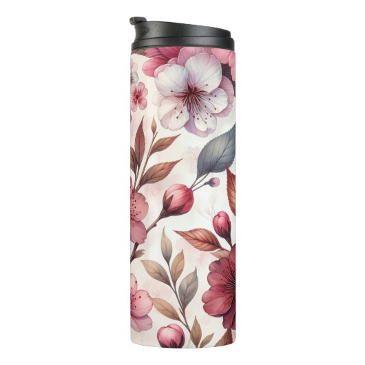Cherry Blossom Thermosbeker (Geroteerd rechts)