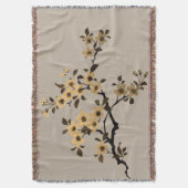 Cherry Blossom Throw Blanket Deken (Voorkant Verticaal)