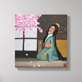 Cherry blossom time canvas afdruk (Voorkant)