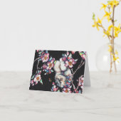 CHERRY BLOSSOM TIME chow Kaart (Gele Bloem)