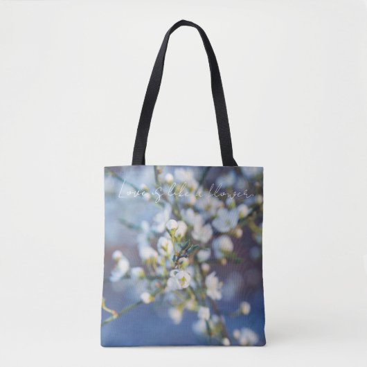 Cherry blossom tote bag (Voorkant)