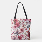 Cherry Blossom Tote Bag (Achterkant)