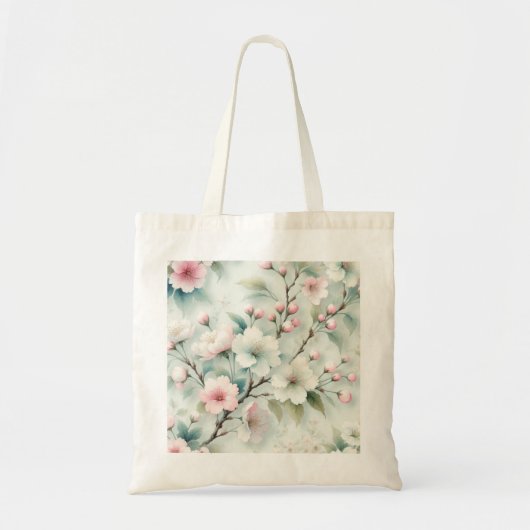 Cherry Blossom Tote Bag (Voorkant)