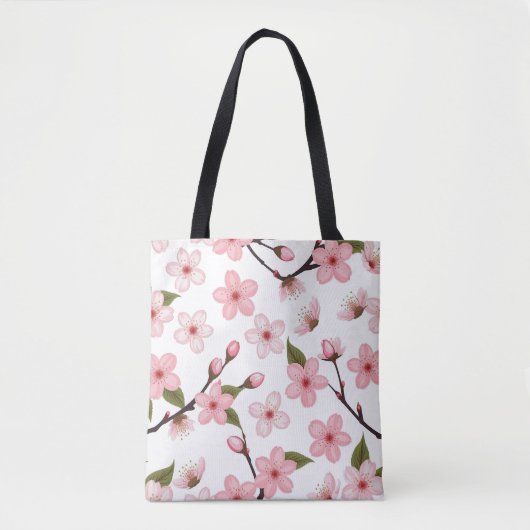 Cherry blossom tote bag (Voorkant)