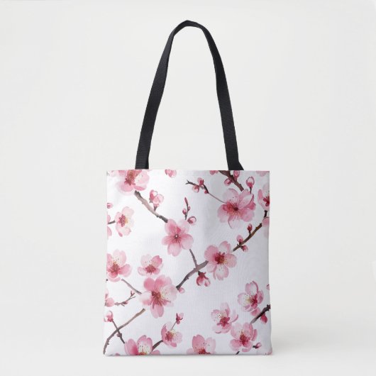 Cherry Blossom Tote Bag (Voorkant)