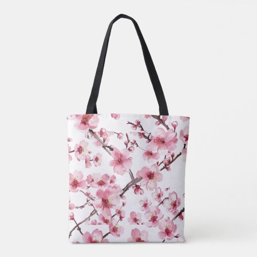Cherry Blossom Tote Bag (Achterkant)