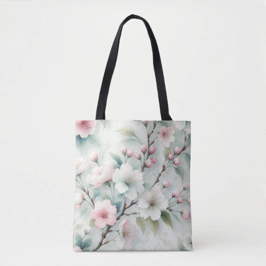 Cherry Blossom Tote Bag (Voorkant)