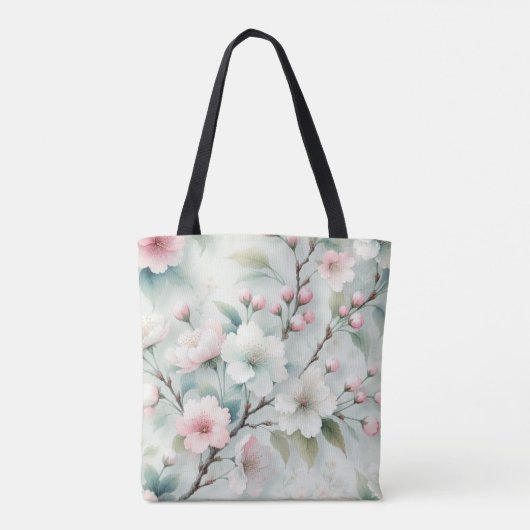 Cherry Blossom Tote Bag (Achterkant)