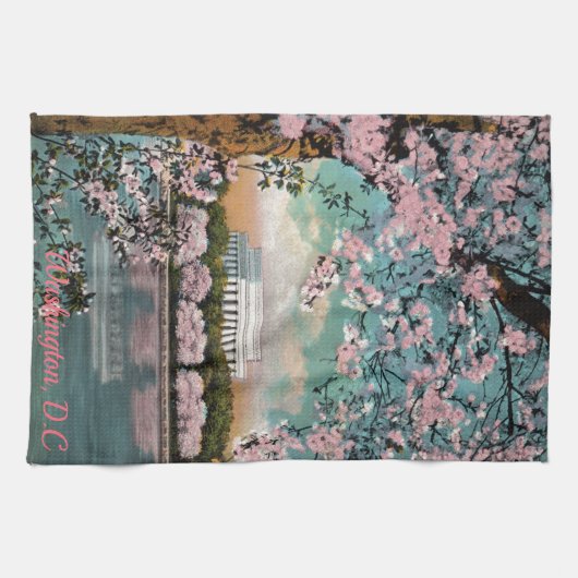 Cherry Blossom Towel Theedoek (Horizontaal)