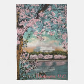 Cherry Blossom Towel Theedoek (Verticaal)