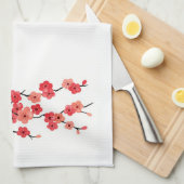 Cherry Blossom Towel Theedoek (Quarter Fold)